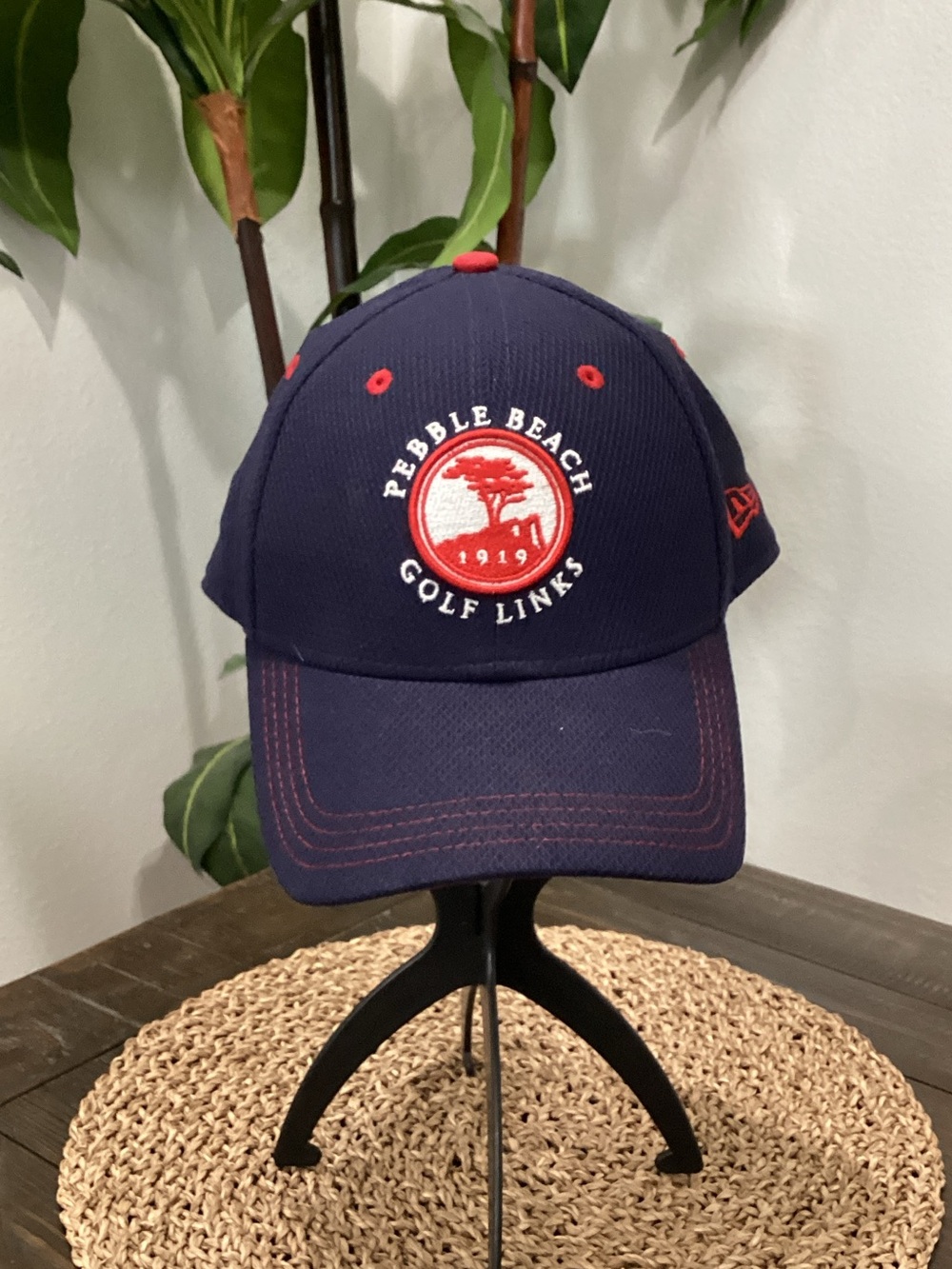 Pebble Beach Navy and‎ Red Golf Cap